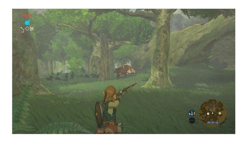 Video Juego The Legend of Zelda: Breath of the Wild Standard Edition Nintendo Wii U Físico