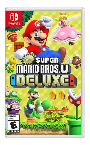 Video Juego New Super Mario Bros. U Deluxe Standard Edition Nintendo Switch Físico