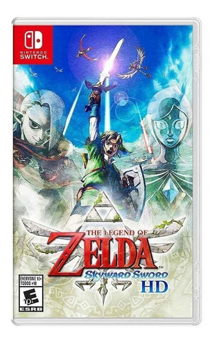 Video Juego The Legend of Zelda: Skyward Sword HD Standard Edition Nintendo Switch Físico