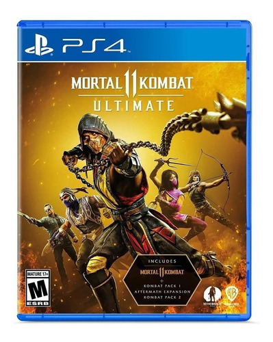 Video Juego Mortal Kombat 11 Ultimate Ultimate Edition Warner Bros. PS4 Físico