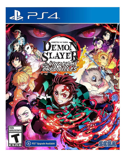 Video Juego Demon Slayer -Kimetsu no Yaiba- The Hinokami Chronicles Standard Edition SEGA PS4 Físico