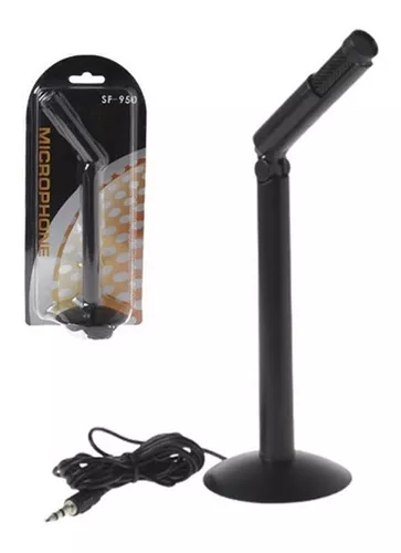 Micrófono Condensador Omnidireccional SF-950 Negro