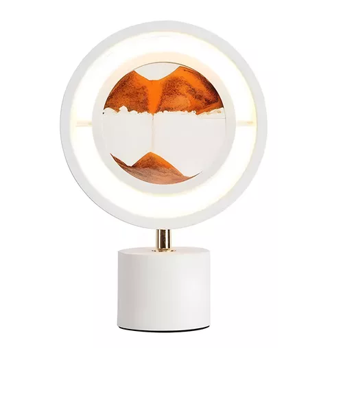 Mini Lampara Led Diseño De Aro Base Circular