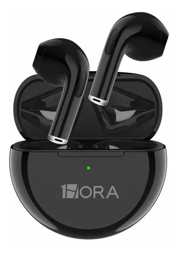 Audífonos In-ear Bluetooth Auriculares 1hora Negro Aut119