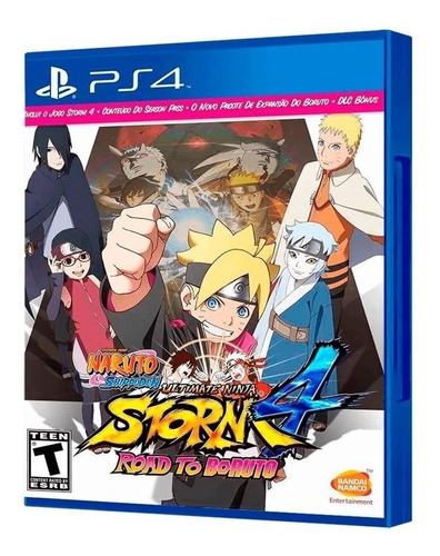 Video Juego Naruto Shippuden: Ultimate Ninja Storm 4 Road to Boruto Standard Edition Bandai Namco PS4 Físico