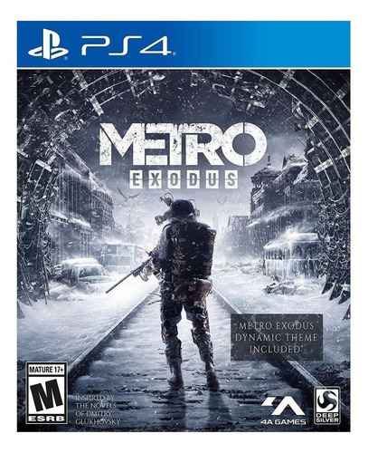 Video Juego Metro Exodus Standard Edition Deep Silver PS4 Físico