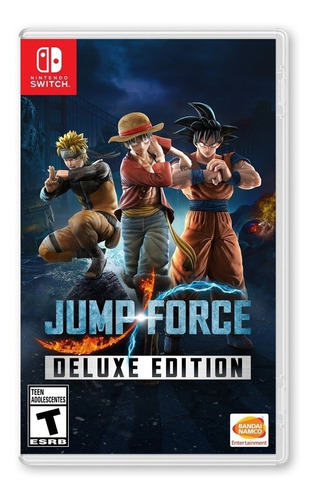 Video Juego Jump Force Deluxe Edition Bandai Namco Nintendo Switch Físico