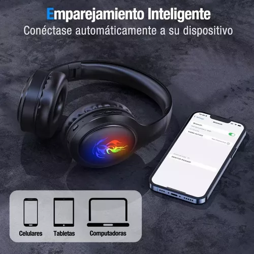Audífonos Inalámbricos Bluetooth Diadema Plegable 1000mah