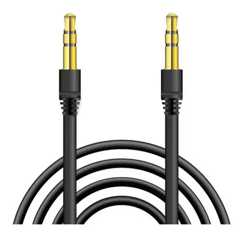 Cable Auxiliar Mini Plug 3.5 Mm A 3.5 Macho 5 Metros Audio