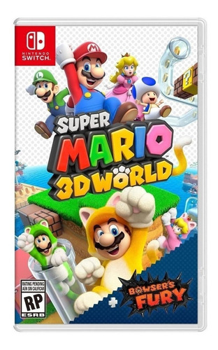 Video Juego Super Mario 3D World + Bowser’s Fury Standard Edition Nintendo Switch Físico