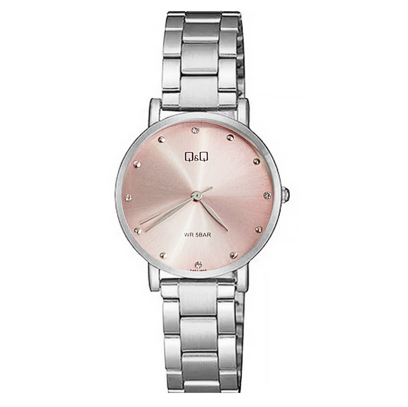 Reloj Q&q Qyq Elegante Glamour Star S401j002 + Estuche