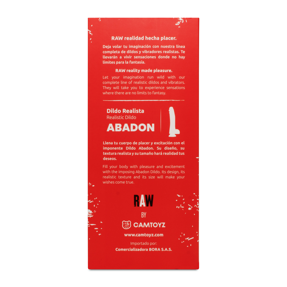 Dildo Realista Abadon 23.8 cm