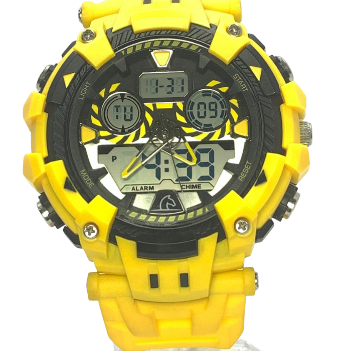 Reloj Pegaso Caballero P1919A100110 Hombre Masculino Resina Amarillo Deportivo