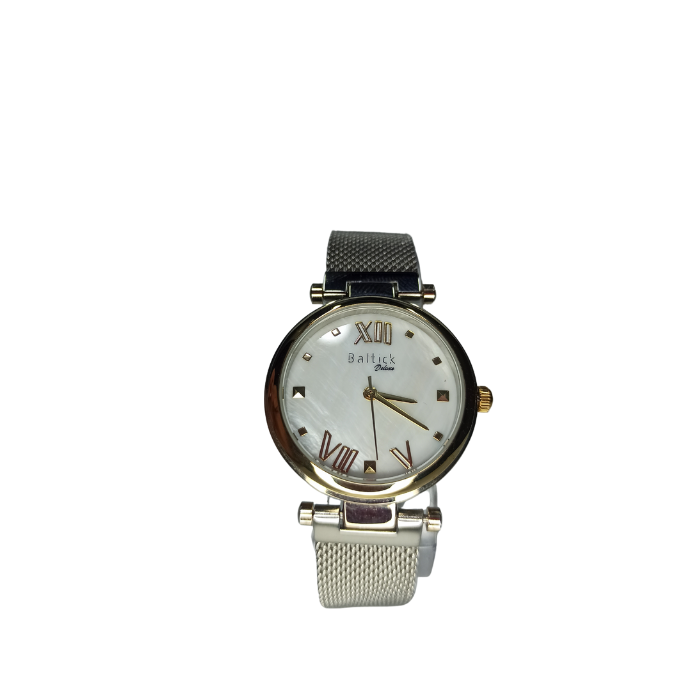 Reloj Baltick 8106 Metalico Malla Dama Femenino Mujer Casual