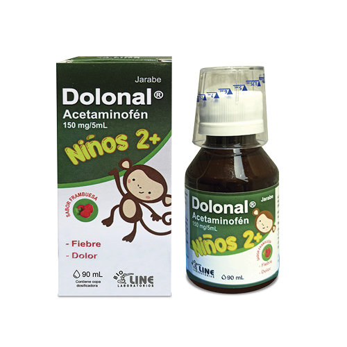 Dolonal Acetaminofen X90 Ml - Niños 2+ 