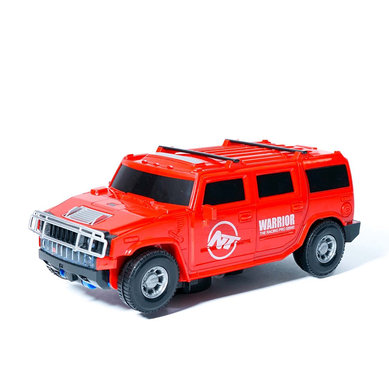 Carro Robot Transformers Camioneta 4x4 Niños Luces + Bateria