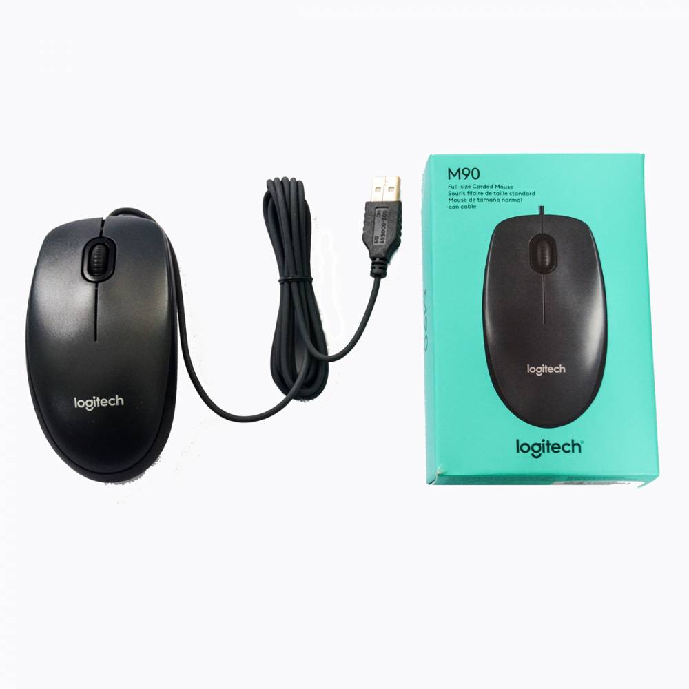 Mouse USB Logitech M90 Alambrico