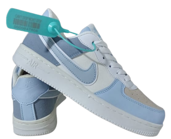 Tenis NIKE FORCE ONE CLASIC, Mujer Azul Triple A (6)