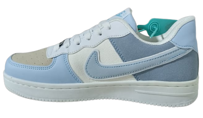 Tenis NIKE FORCE ONE CLASIC, Mujer Azul Triple A (1)