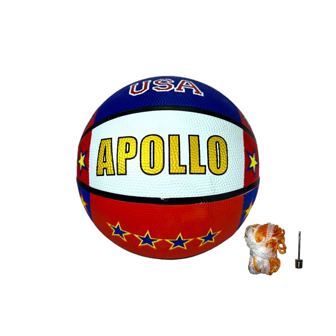 Balon De Baloncesto Basquetbol Entrenamiento Apollo En Caucho Usa