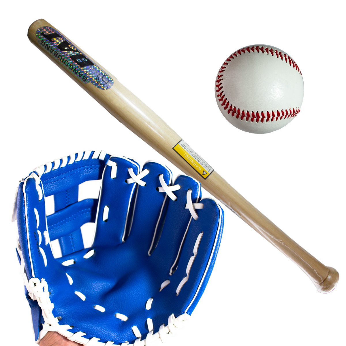 Set De Beisbol Madera