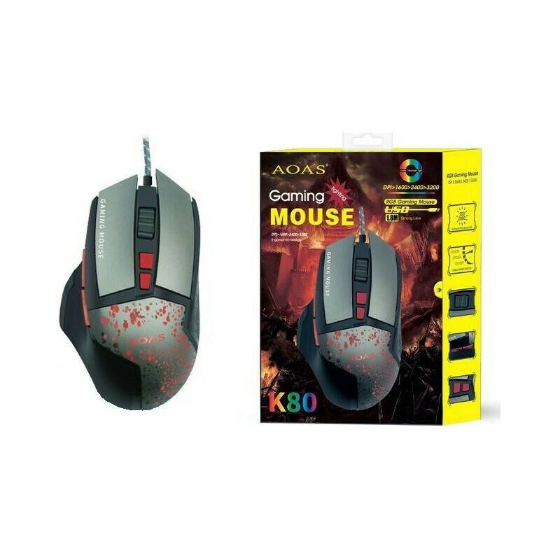 Mouse Gamer K80