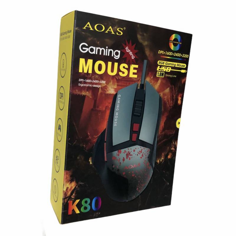 Mouse Gamer K80