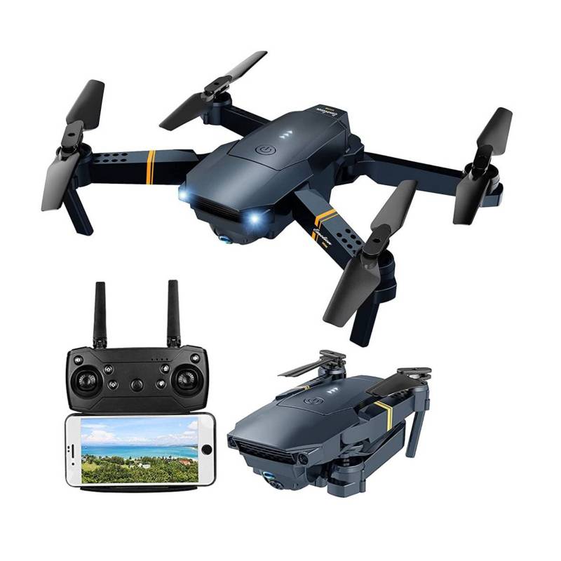 Drone Plegable Con Cámara Wifi 24G FPV Control Altura 998W
