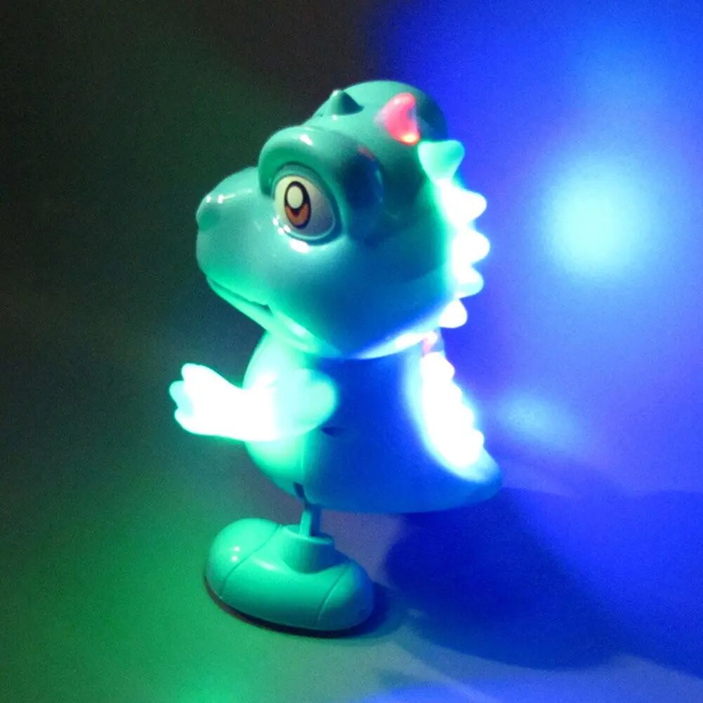  Robot Dinosaurio Juguete Luces Sonido Baile + Bateria