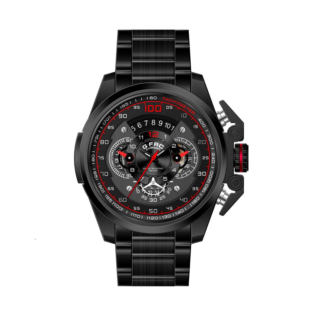 Reloj G-force Original H3633g Cronografo Casual + Estuche