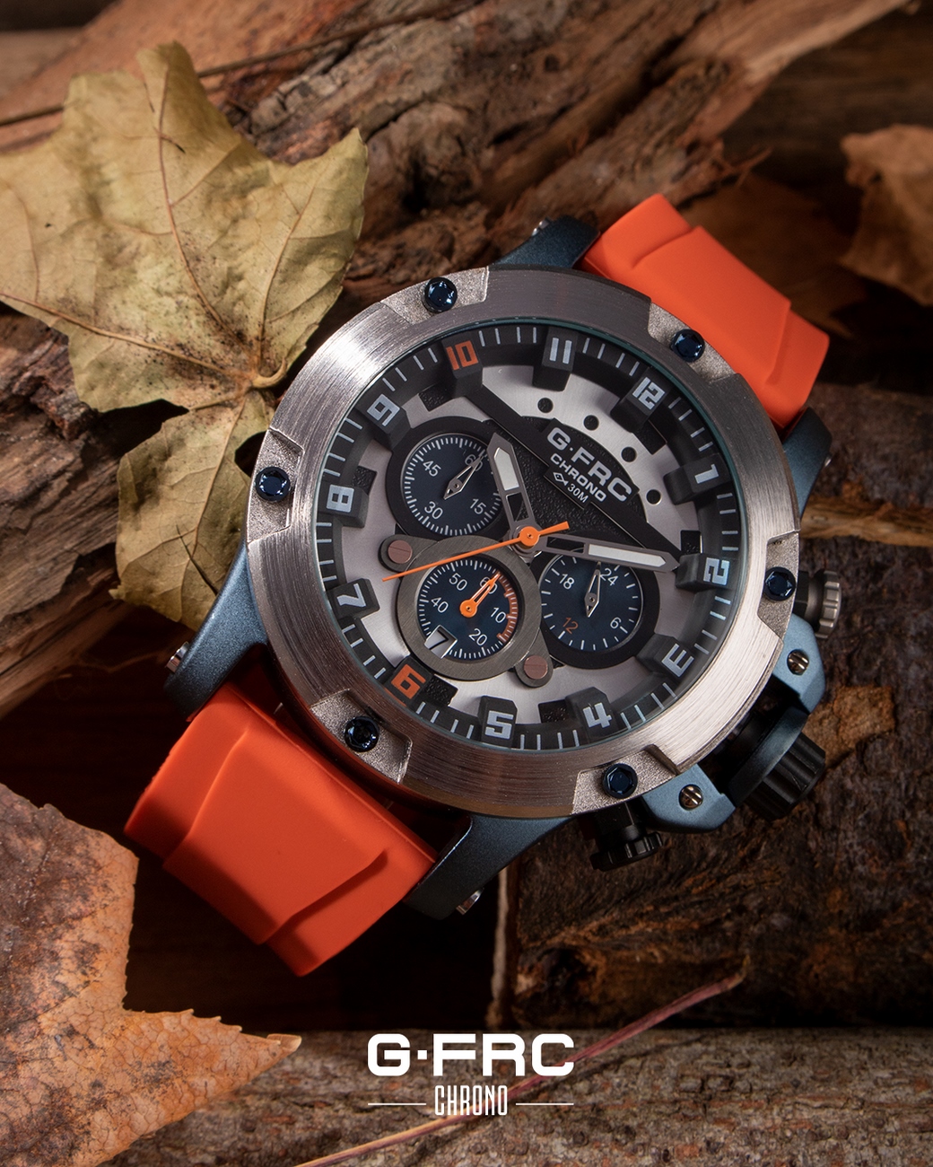 Reloj G-force Original H3958 G Crono Calendario + Estuche