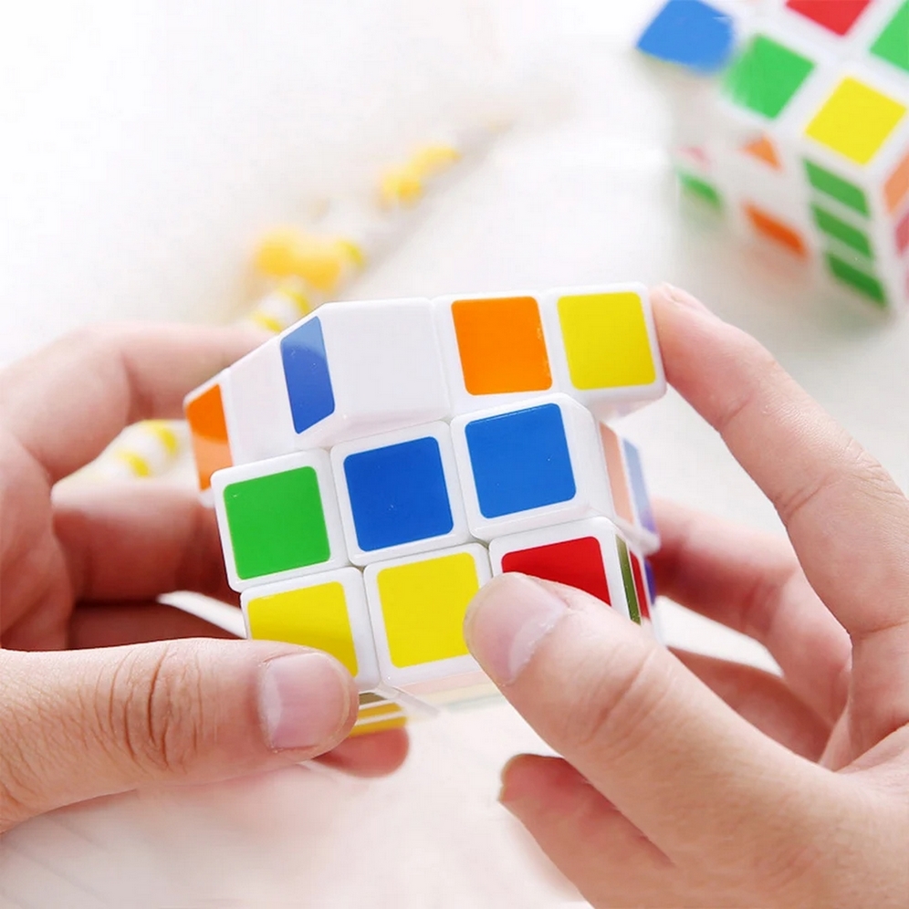 Cubo Soma Mágico Rubik 6 Colores Clasico Didáctico Juguete 