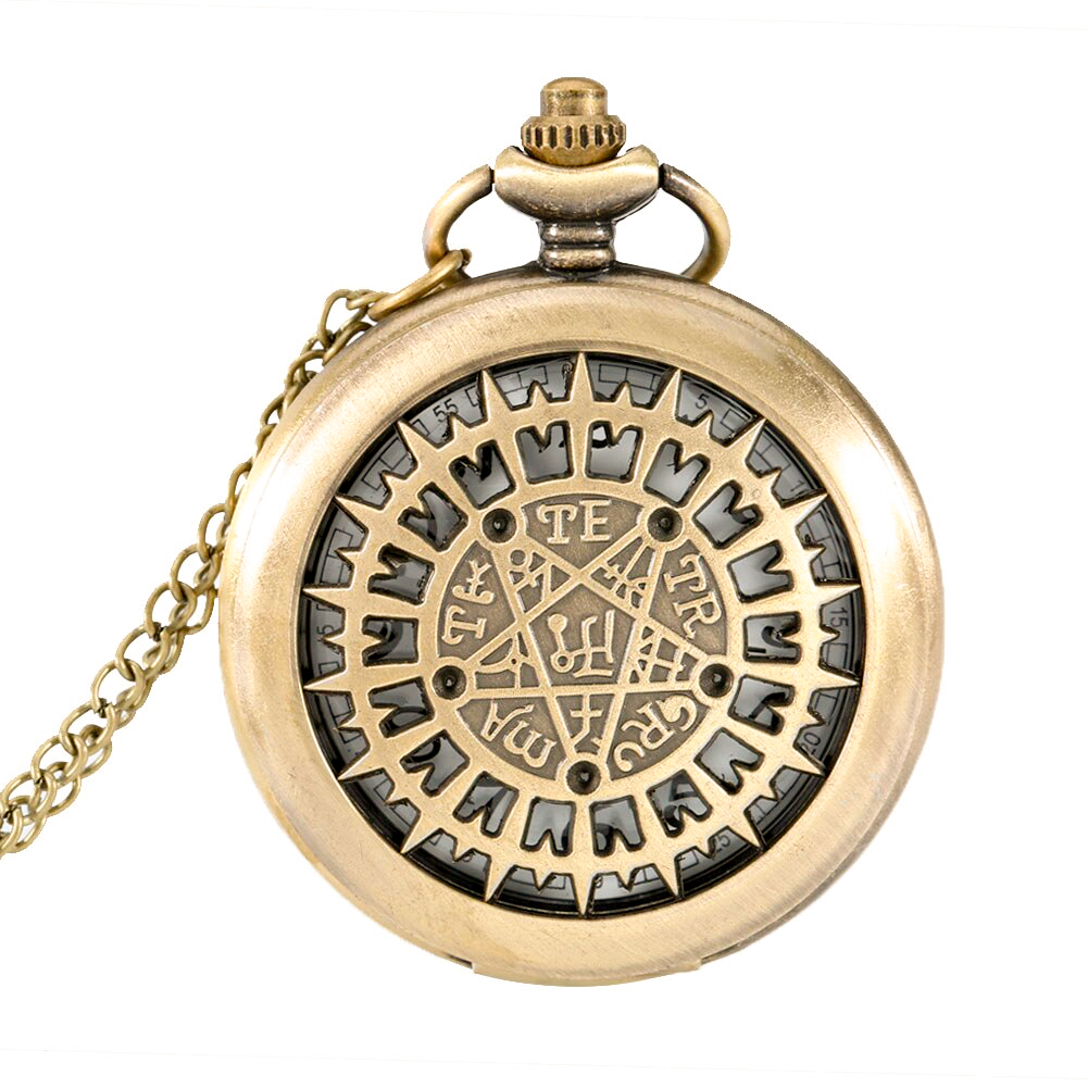 Reloj Bolsillo Tetragramaton + Estuche