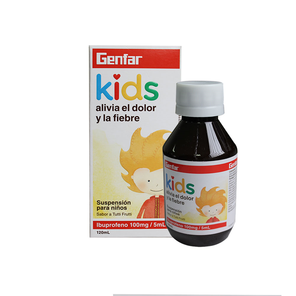 Ibuprofeno Kids Suspension X120ml - Genfar