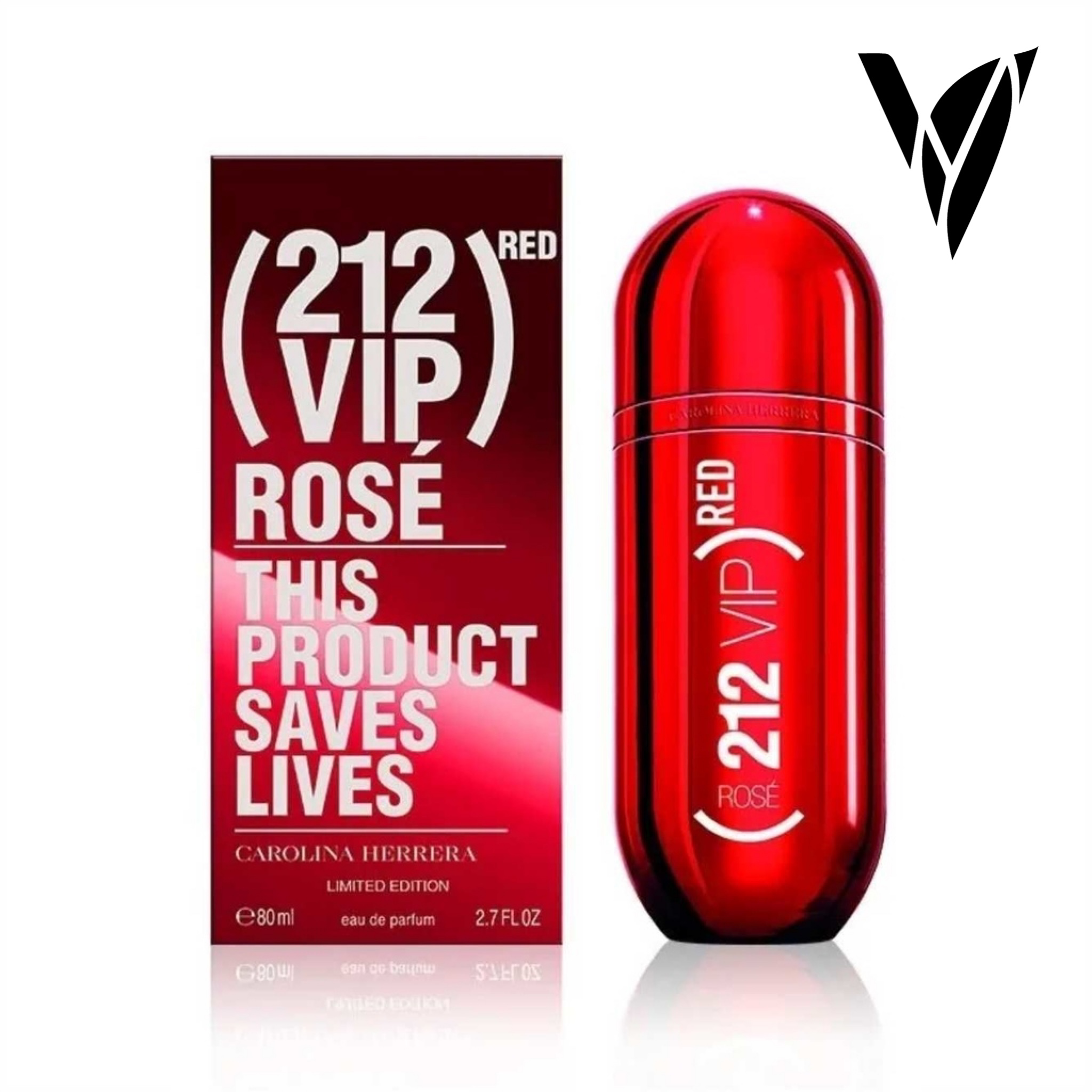 212 VIP Rosé Red Carolina Herrera 1.1 + Decant