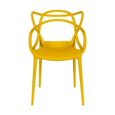 Silla 5SIETE Comedor Bertolini Color Amarillo