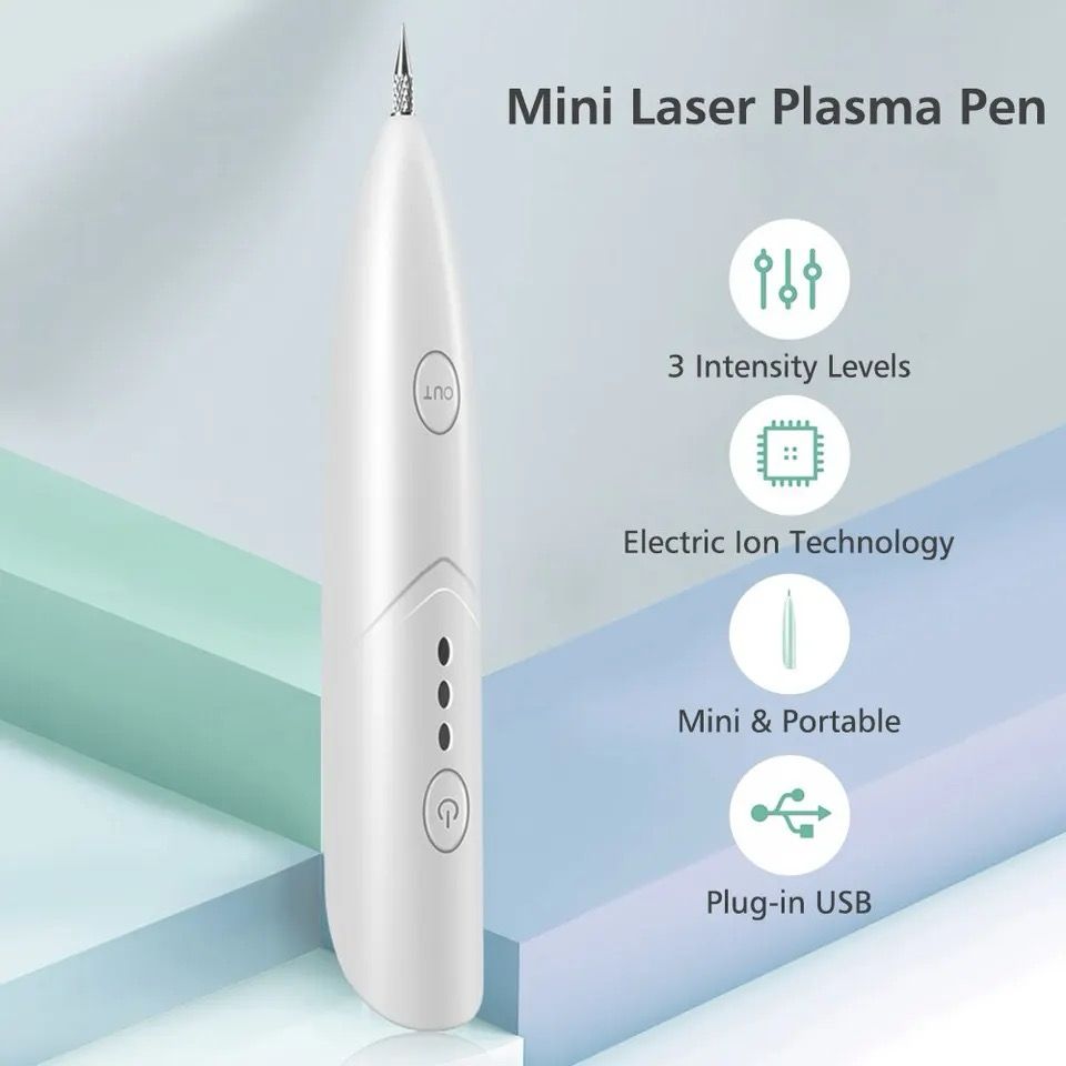 Mini Bolígrafo De Plasma Láser Portátil Máquina De Eliminación De Pecas Verrugas