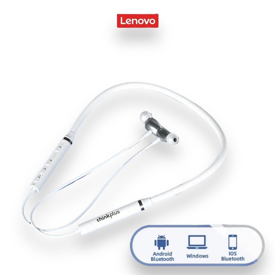 Auriculares Inalámbricos Lenovo HE05X Ⅱ Con Banda Magnética Para El Cuello Bluetooth 5,0