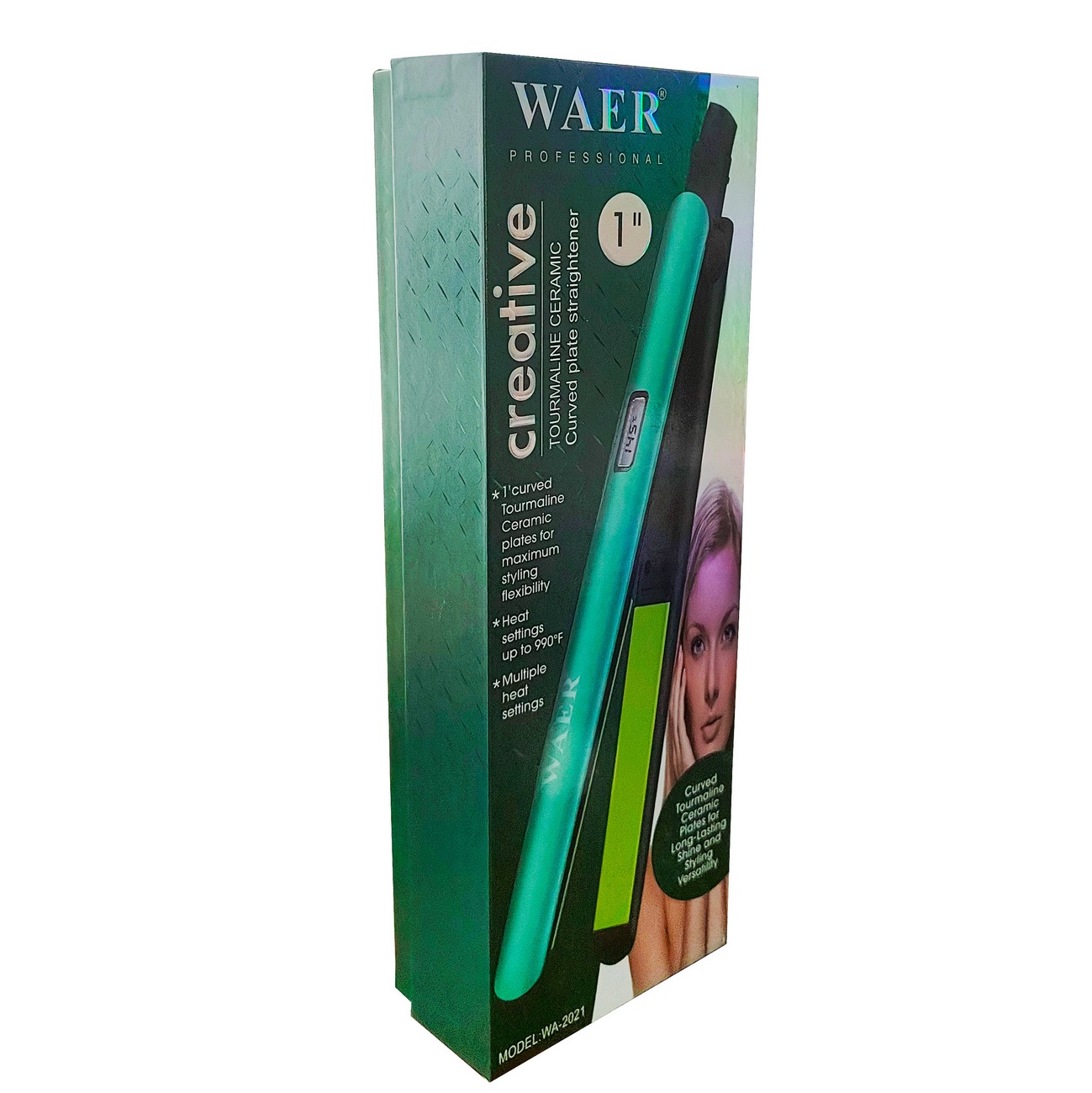 Plancha De Cabello Waer Professional Frizz Wa-2021 110v/240v