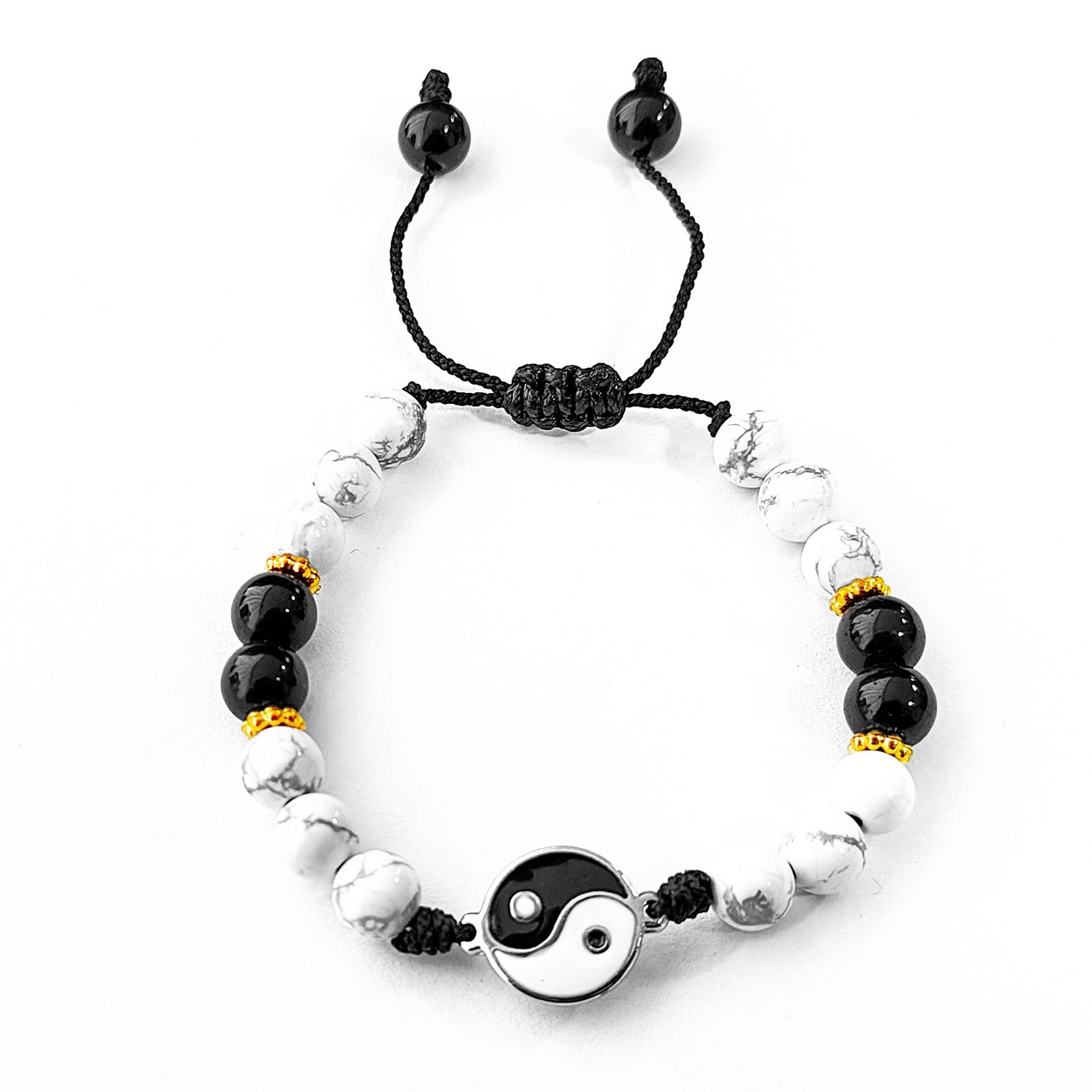 Pulsera Para Pareja Yin Yang Amor Regalo Perfecto + Estuche