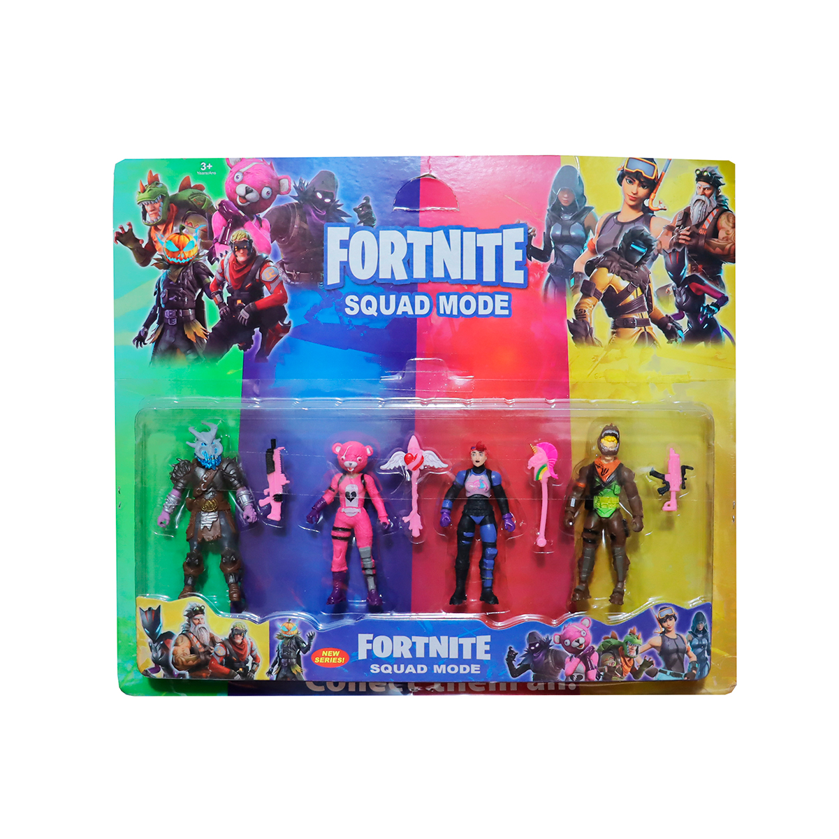 Figuras Fortnite Game Pack 4 Pcs