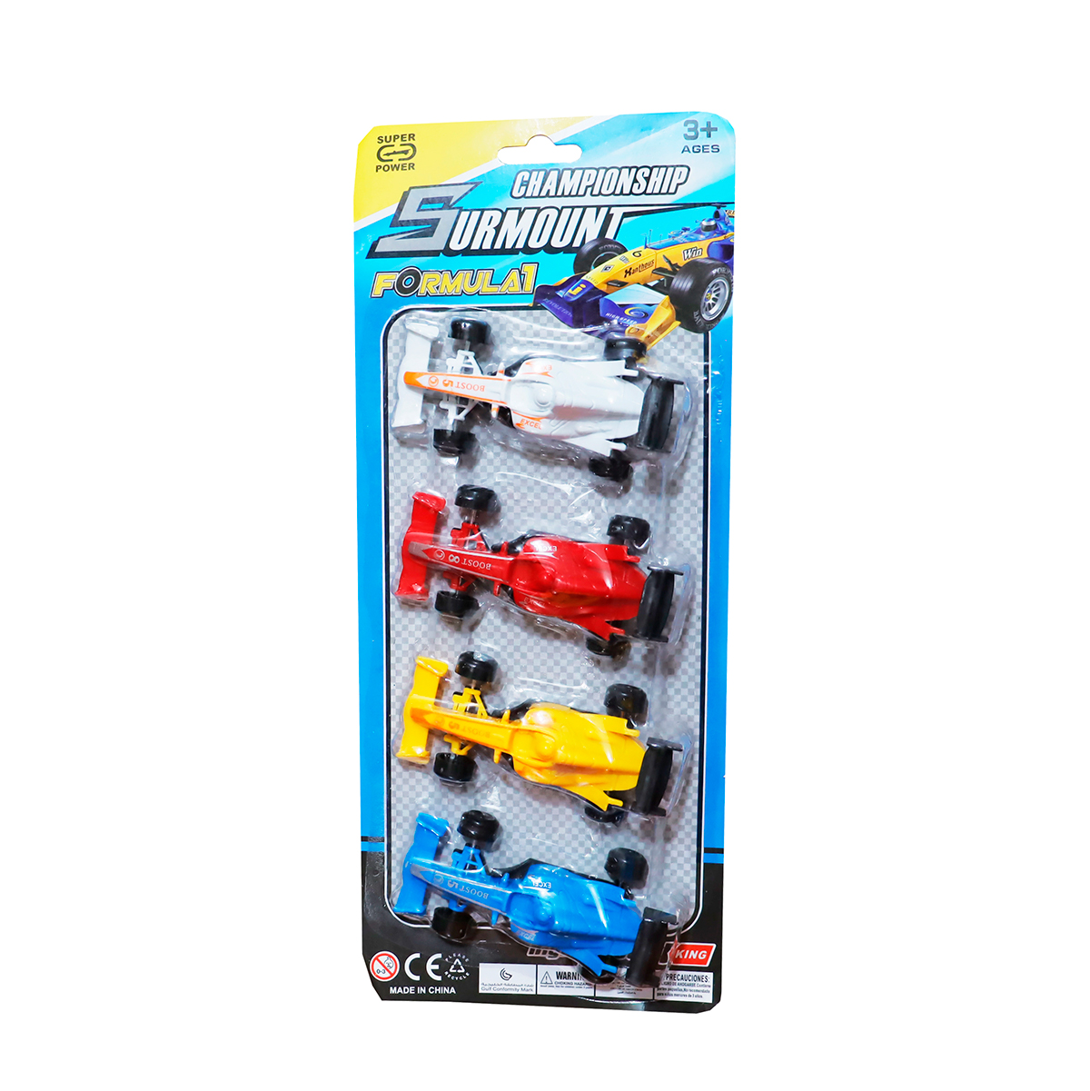 Carros Fórmula 1 F1 Colección Vehiculo Juguete Niños X 4 Pc