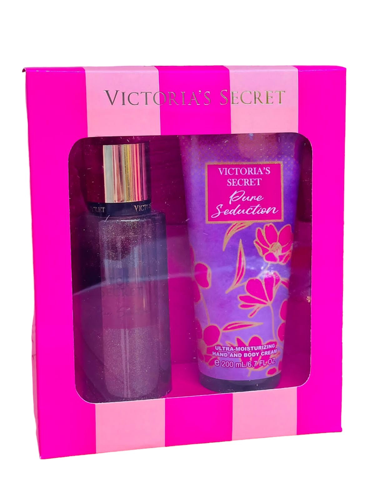 Kit Crema 200 Ml + Splash 250 Ml Victoria´s Secret + Caja Super Linda Contramarcada