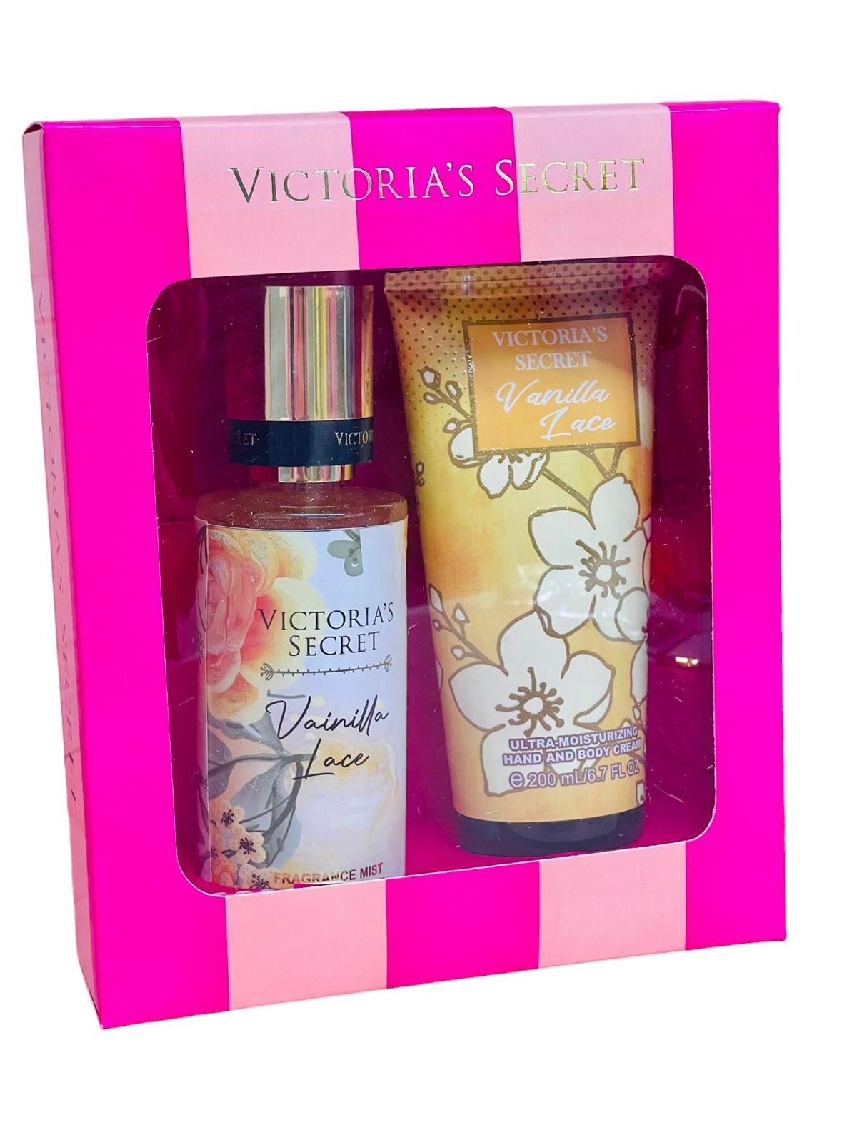 Kit Crema 200 Ml + Splash 250 Ml Victoria´s Secret + Caja Super Linda Contramarcada