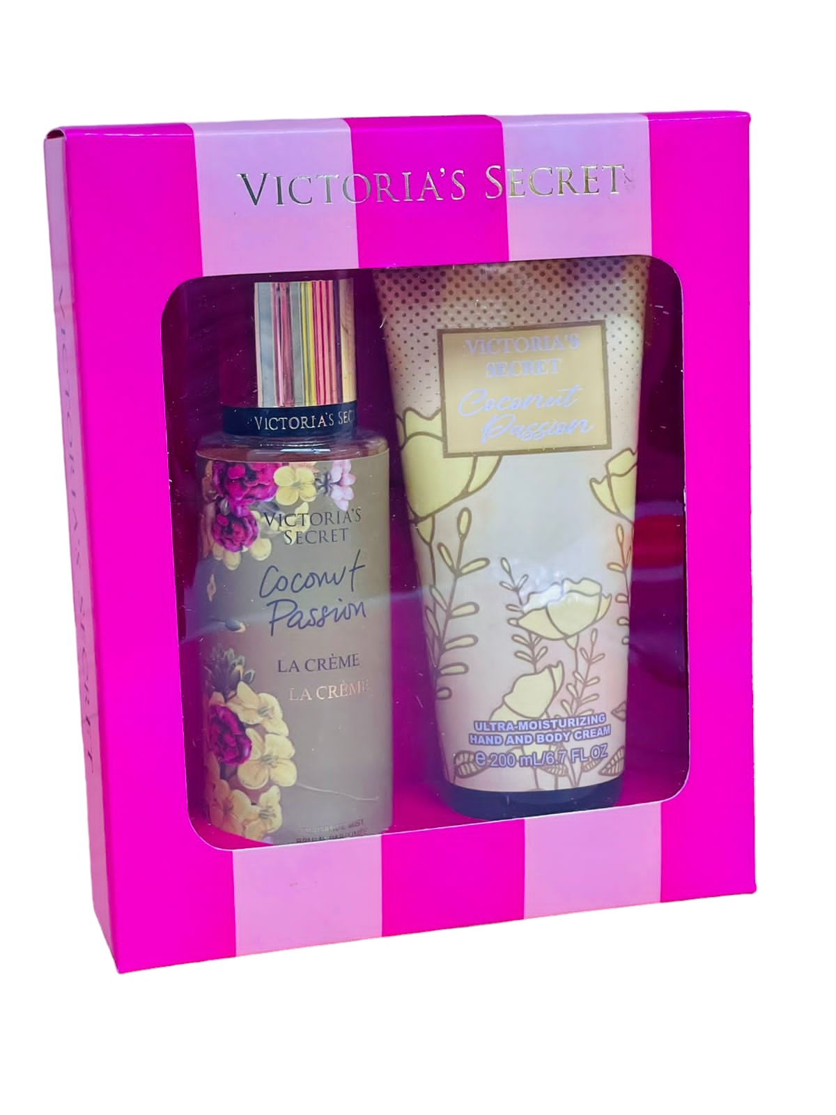 Kit Crema 200 Ml + Splash 250 Ml Victoria´s Secret + Caja Super Linda Contramarcada