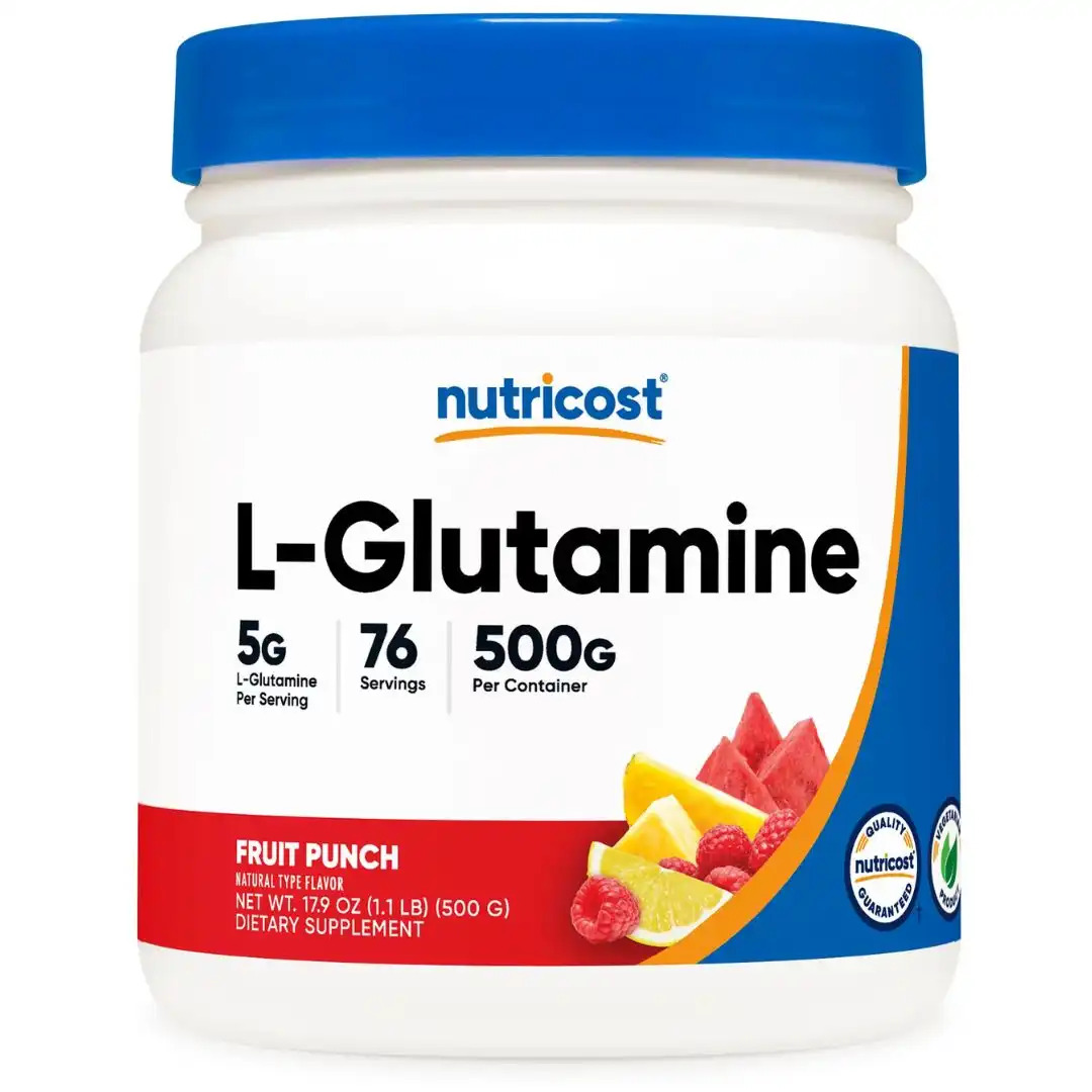 L-Glutamina Con Sabor 76 Servicios Nutricost