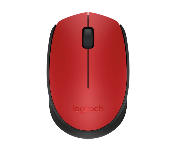 Mouse Inalámbrico Logitech M170 Rojo / 1.000dpi 2.4ghz