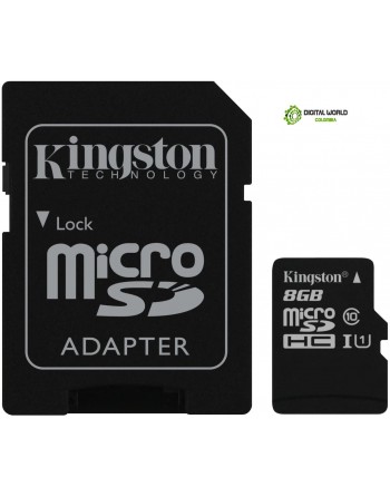 Memoria Micro SD 8GB Original Kingston 
