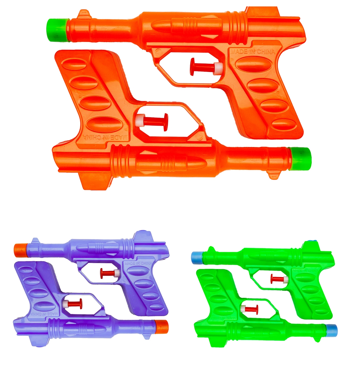 Pistola De Agua Super Guns Juguete Niños Diversiòn X 6 Unid