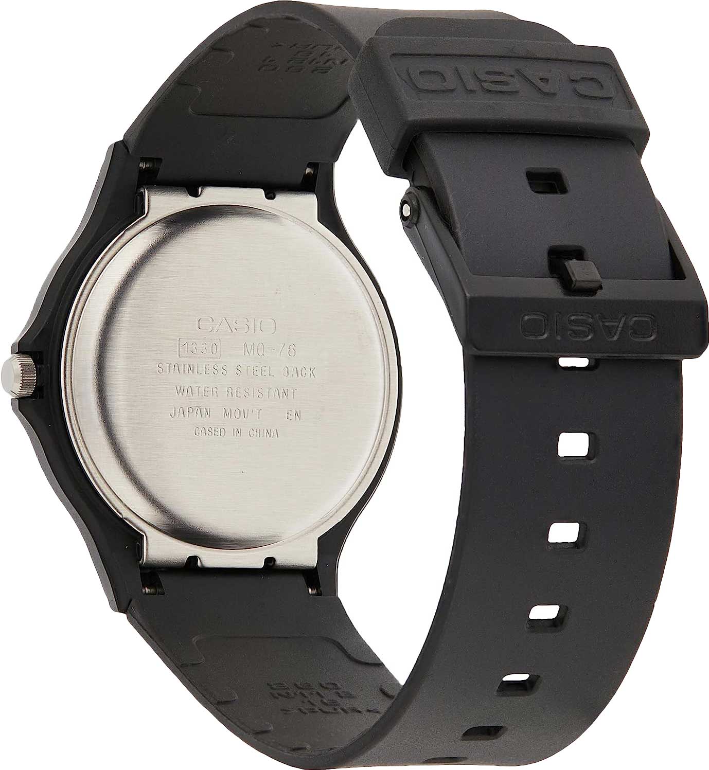 Reloj Casio Unisex MQ-76-2ALDF Analogo Black Resina 